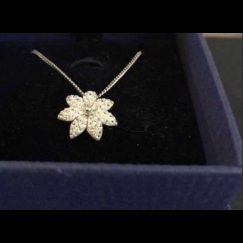 BNWT Swarovski Sunflower Necklace - Picture 1 of 1